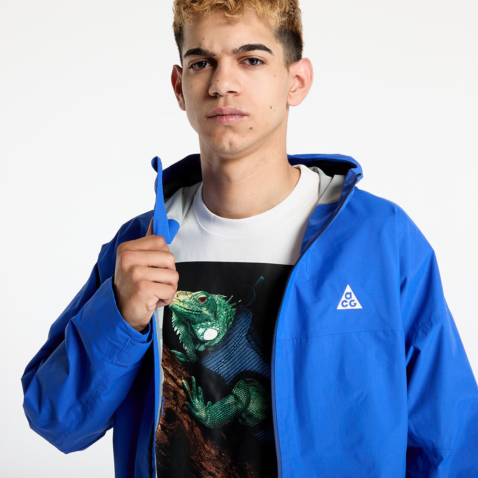 Meeste jakid Nike ACG "Morpho" Men's Storm-FIT ADV Rain Jacket Game Royal/ Blue Void/ Summit White