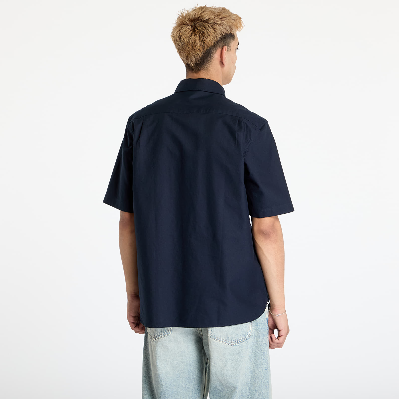 Overhemden FRED PERRY Oxford Shirt Navy