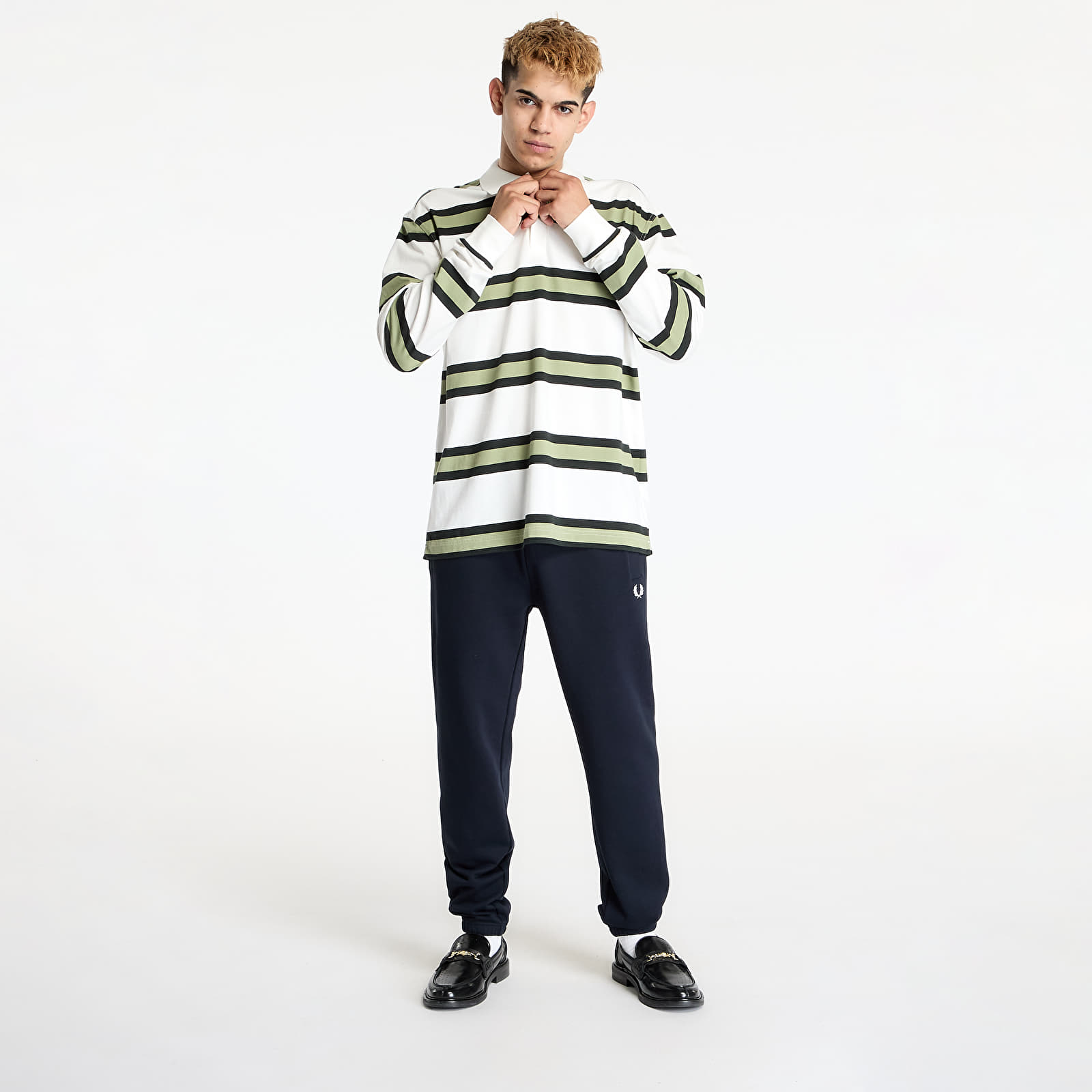 Meeste dressipüksid FRED PERRY Classic Sweatpant Navy