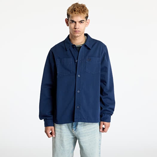 Shirt FRED PERRY Twill Overshirt Tennis Blue