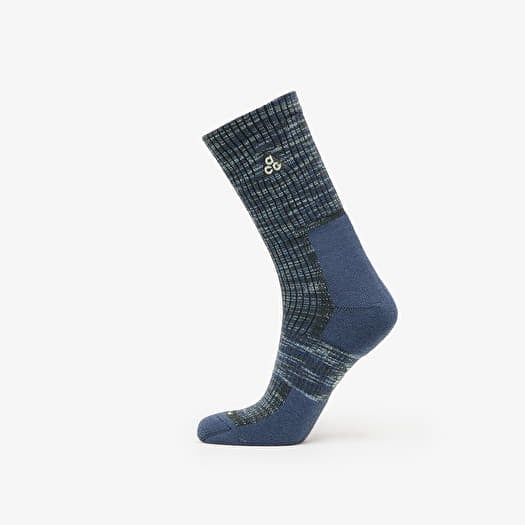 Nike ACG Everyday Cushioned Crew Socks 1-Pack Thunder Blue/ Thunder Blue/ Barely Volt