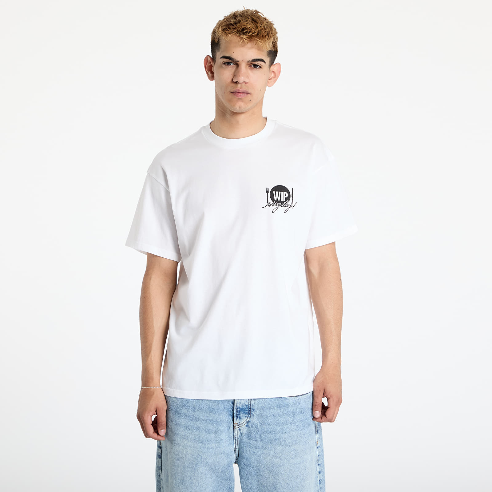 Moške majice Carhartt WIP Catalogue Short Sleeve T-Shirt UNISEX White/ Black