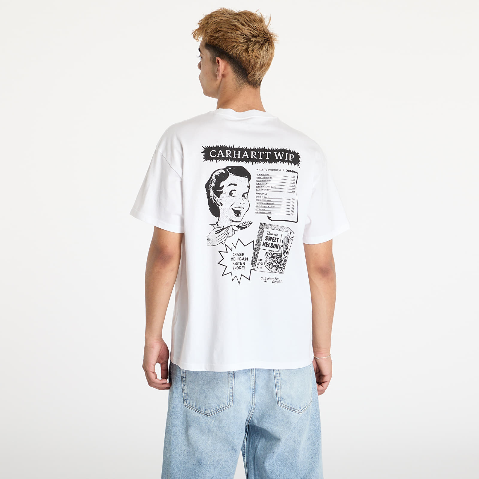 Moške majice Carhartt WIP Catalogue Short Sleeve T-Shirt UNISEX White/ Black
