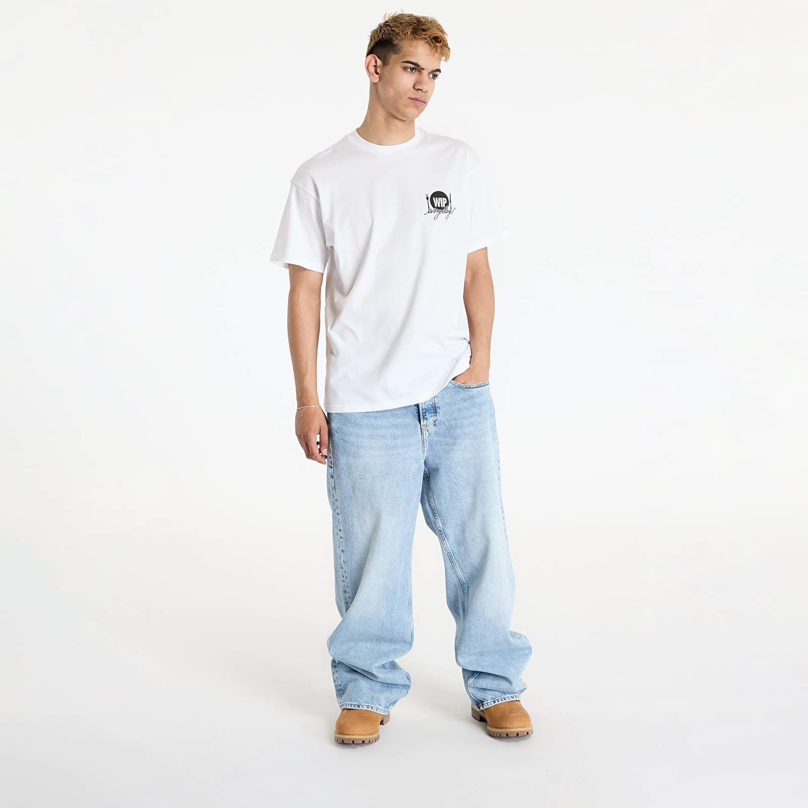 Moške majice Carhartt WIP Catalogue Short Sleeve T-Shirt UNISEX White/ Black