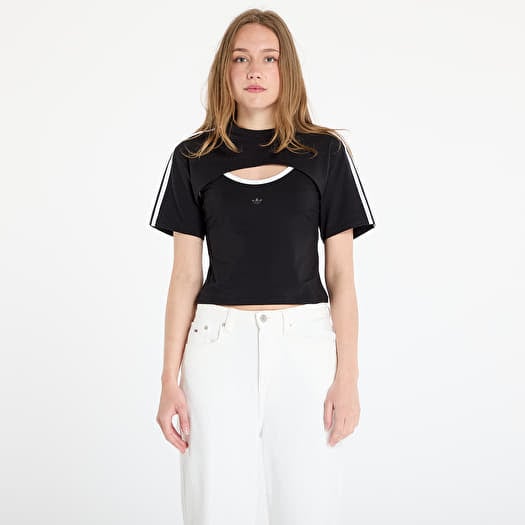T-shirt adidas Cut-Out Cali Tee Black/ White