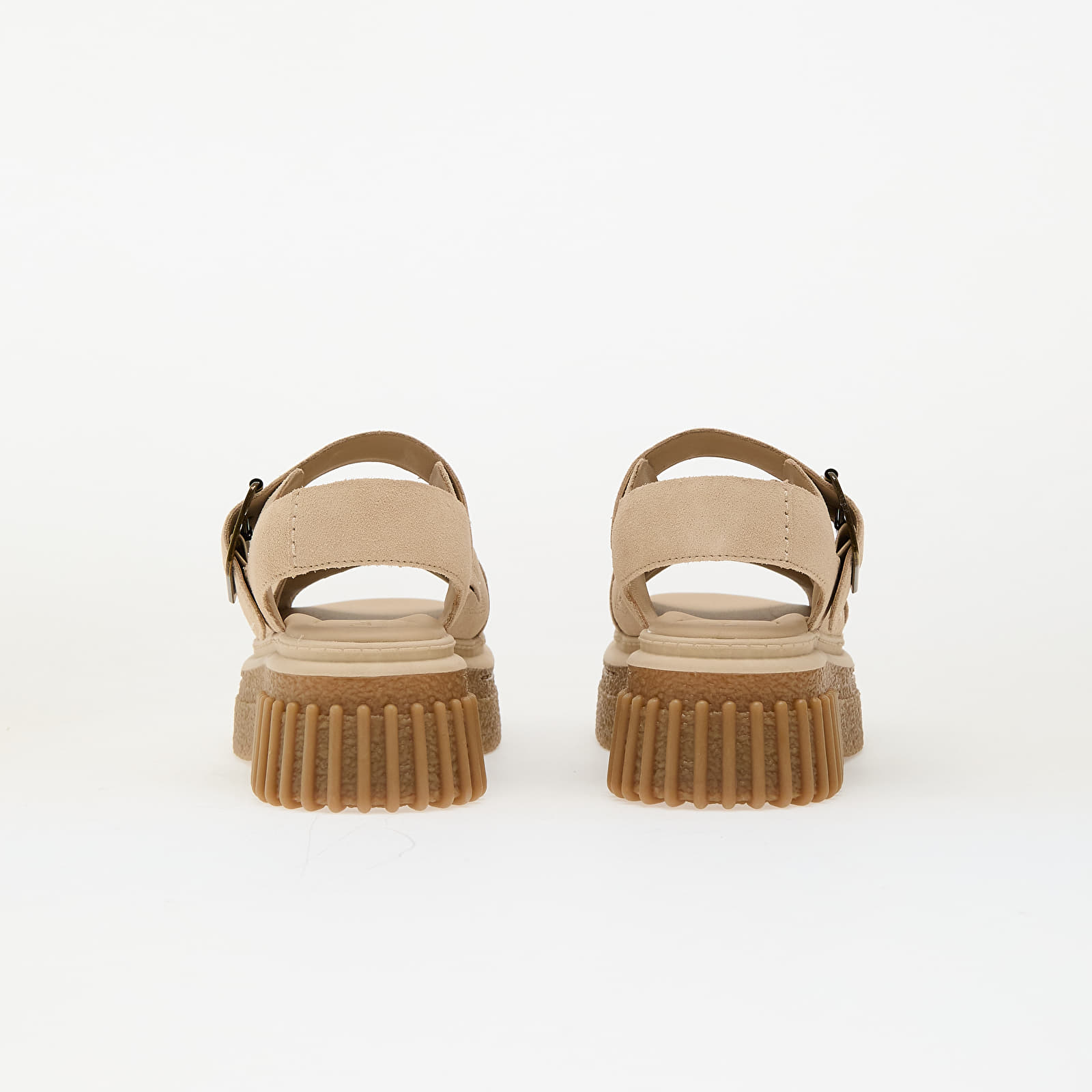 Ženske tenisice i cipele Clarks Originals Evamar Wish Ecru Suede