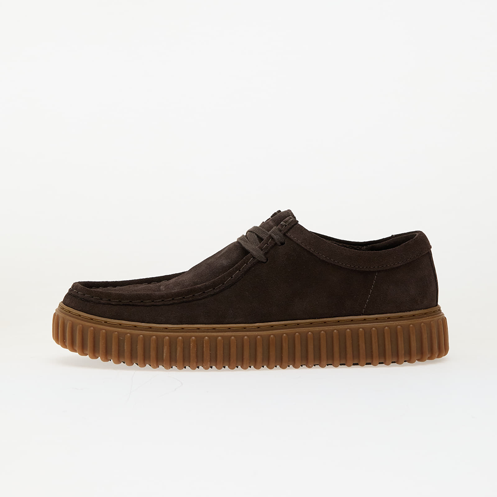 Muške tenisice i cipele Clarks Torhill Lo Dark Brown Suede