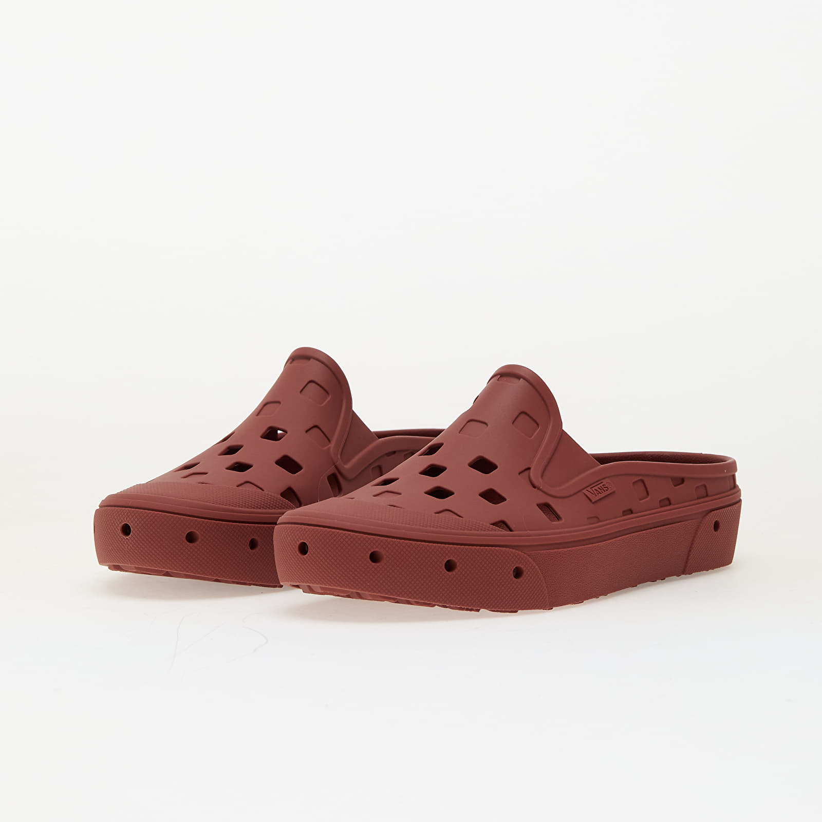 Joggesko og sko for menn Vans MTE Slip-On Mule TRK Dark Red