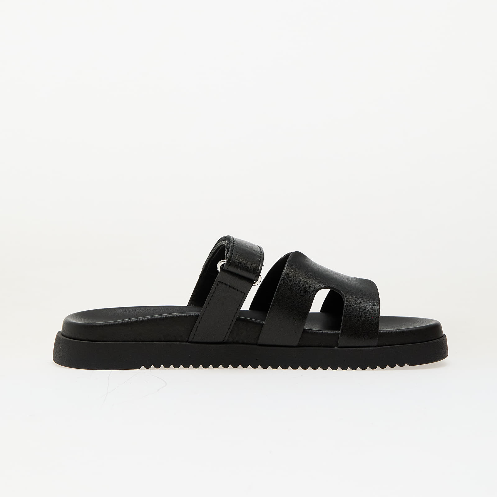 Дамски маратонки и обувки Steve Madden Missile Blk Action Leat