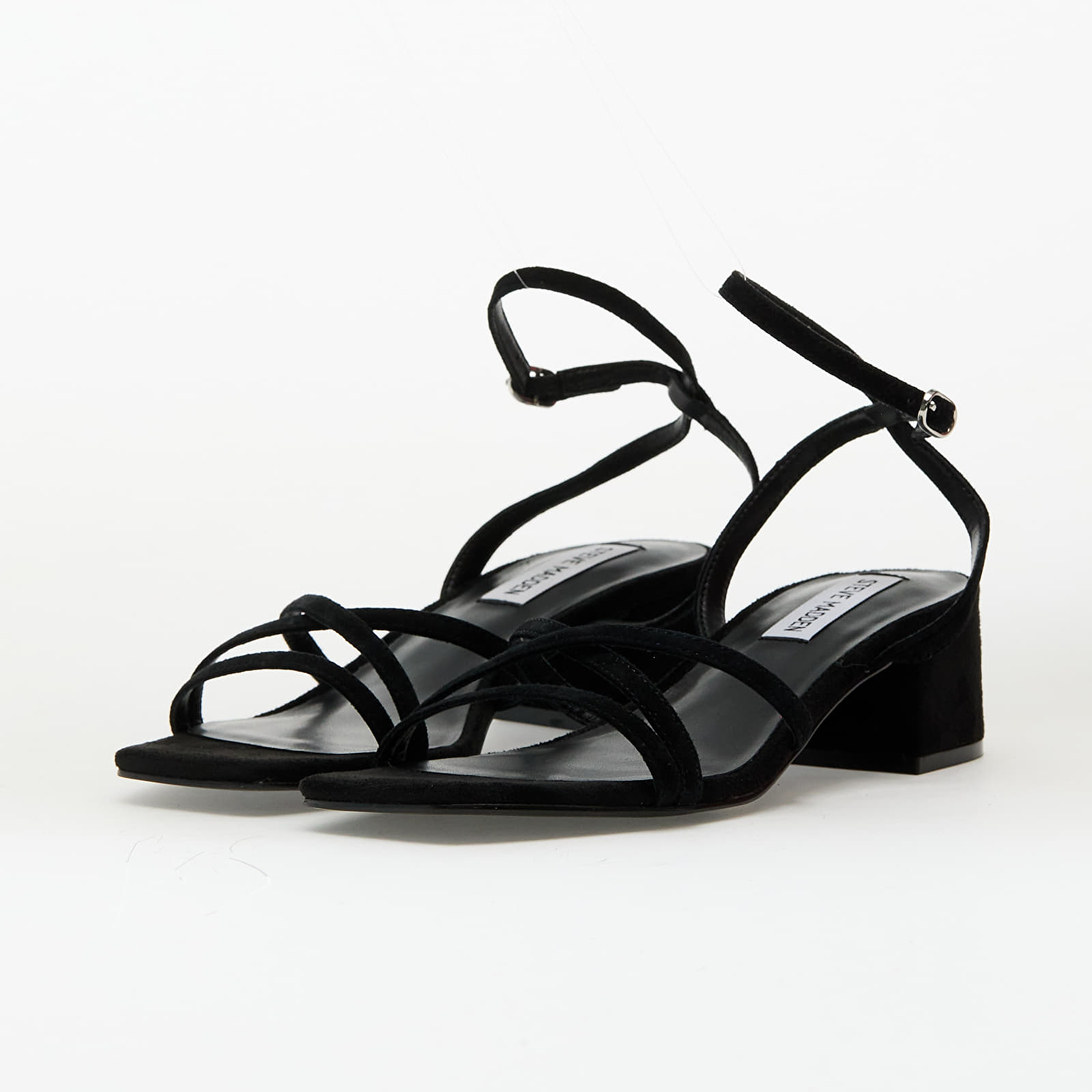 Дамски маратонки и обувки Steve Madden Gleams Black Suede