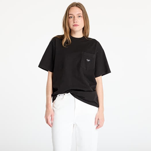 Tričko Carhartt WIP S/S Ingo Pocket T-Shirt UNISEX Black Garment Dyed