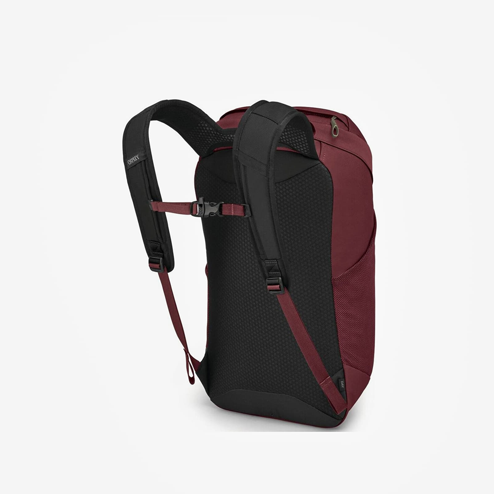 Mochilas para hombres Osprey Farpoint Fairview Travel Daypack Zircon Red