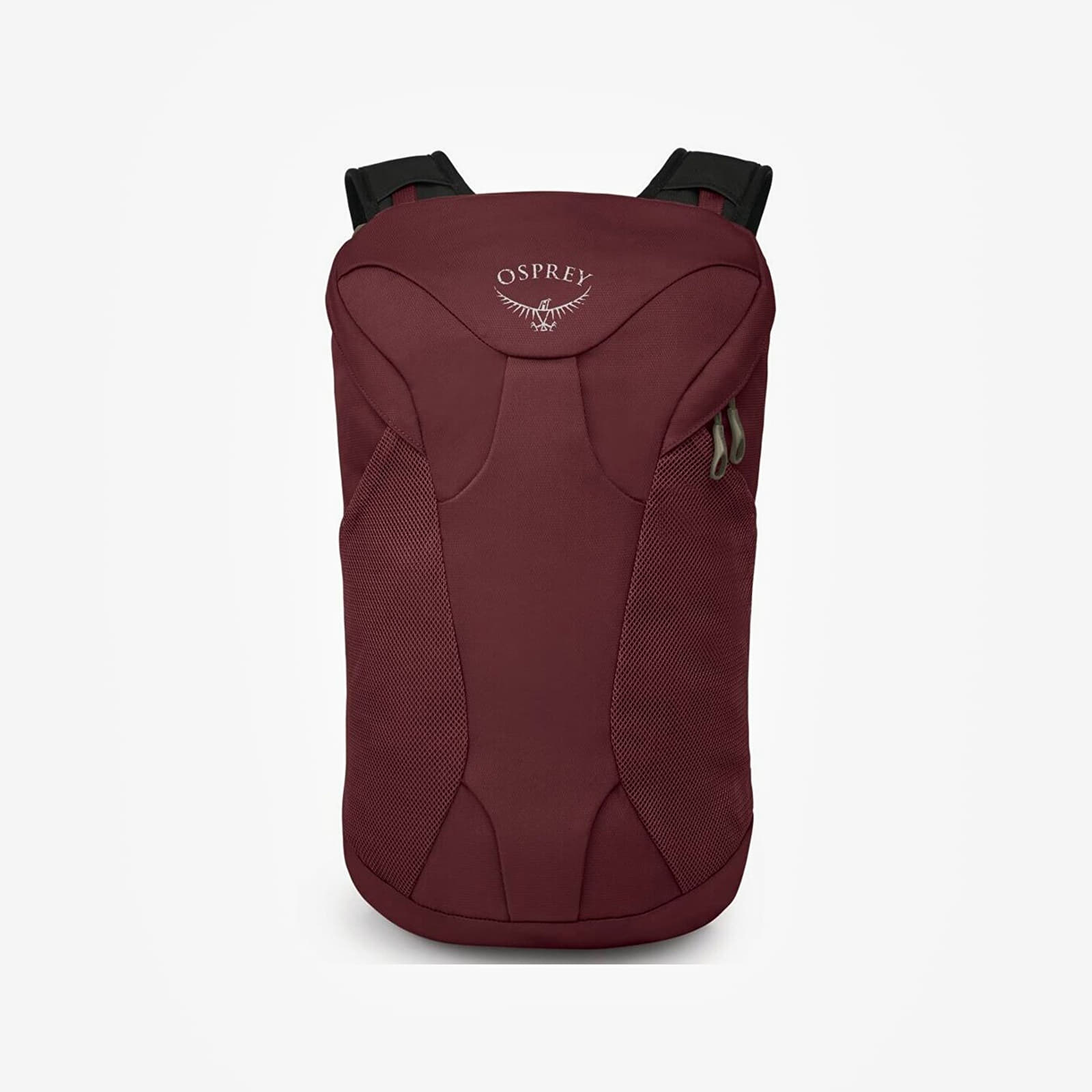 Mochilas para hombres Osprey Farpoint Fairview Travel Daypack Zircon Red