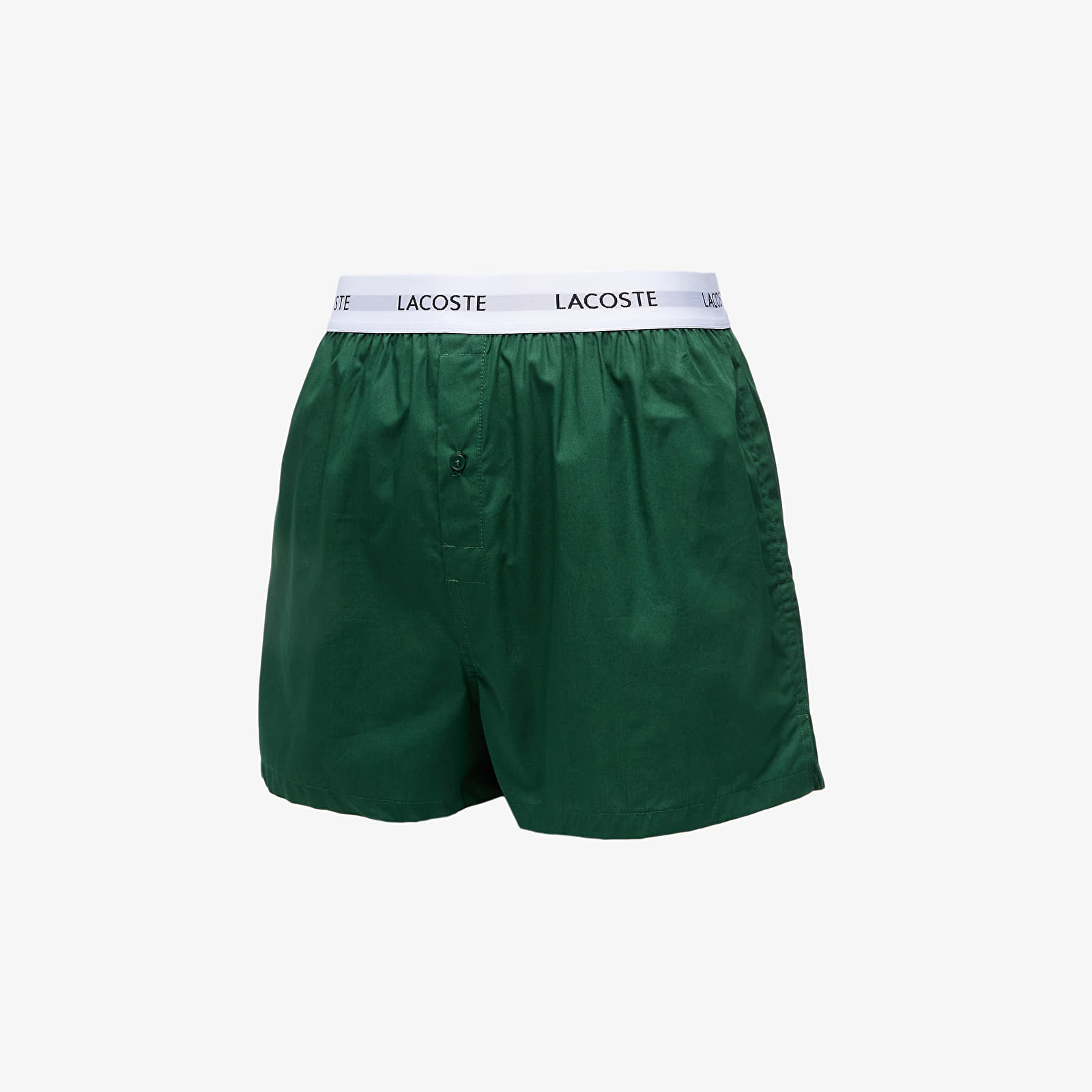 Boksersortsid LACOSTE Boxer 3-Pack Overview/ White/ Green/ Navy