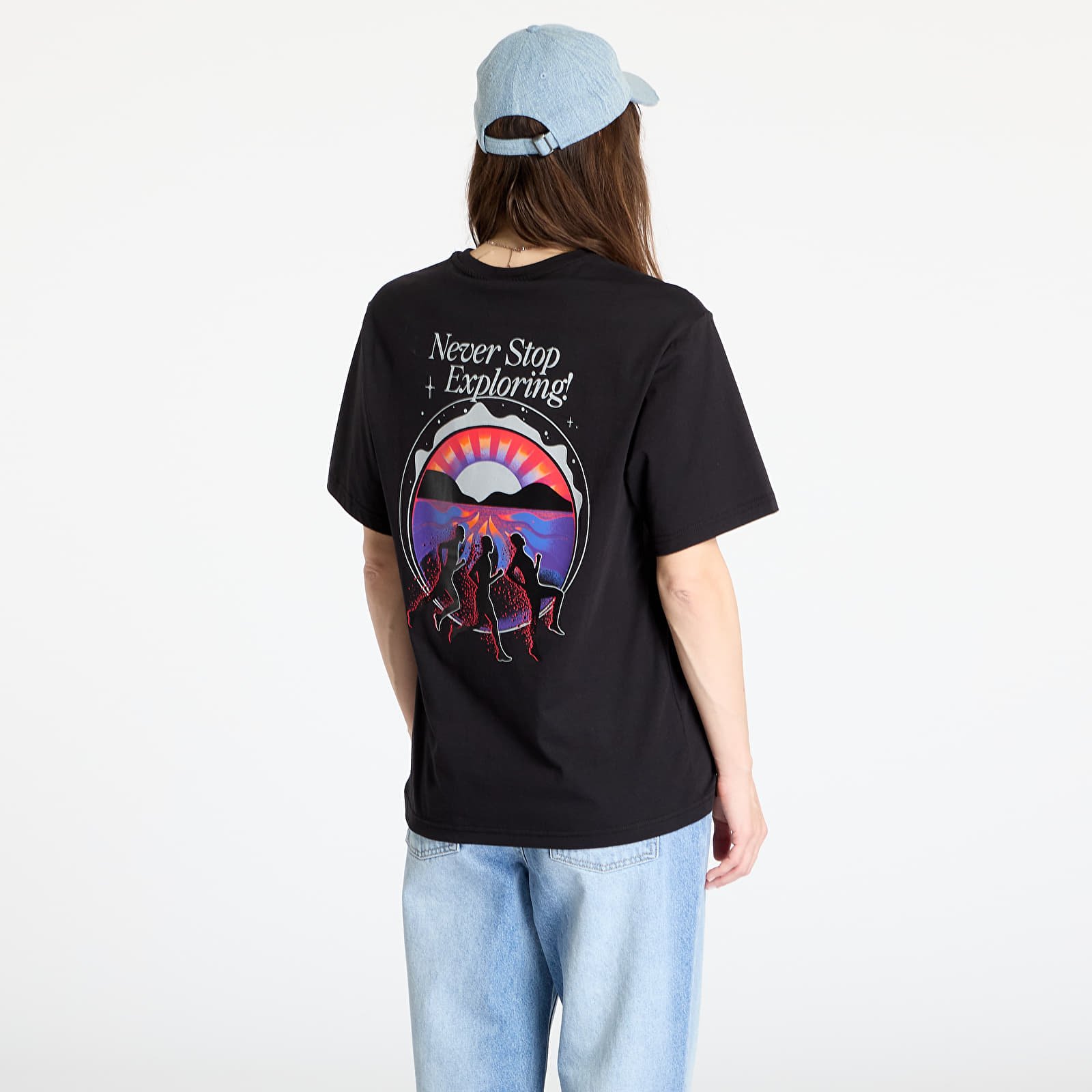 Trička The North Face UNISEX Ss Never Stop Relaxed Tee TNF Black