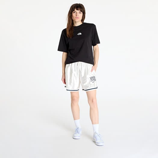 black and white nike shorts womens
