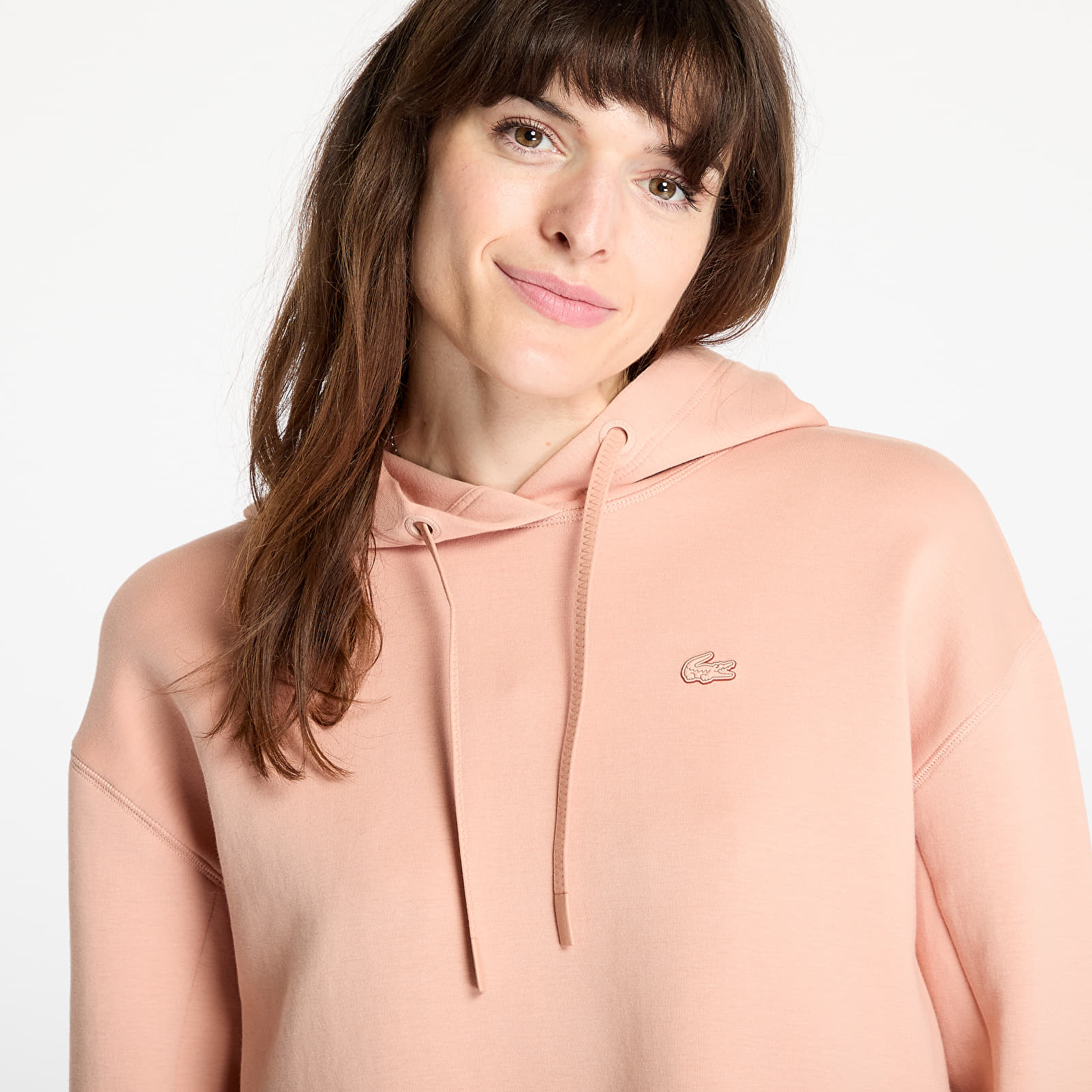 Sudaderas LACOSTE Double Face Sweatshirt Latte