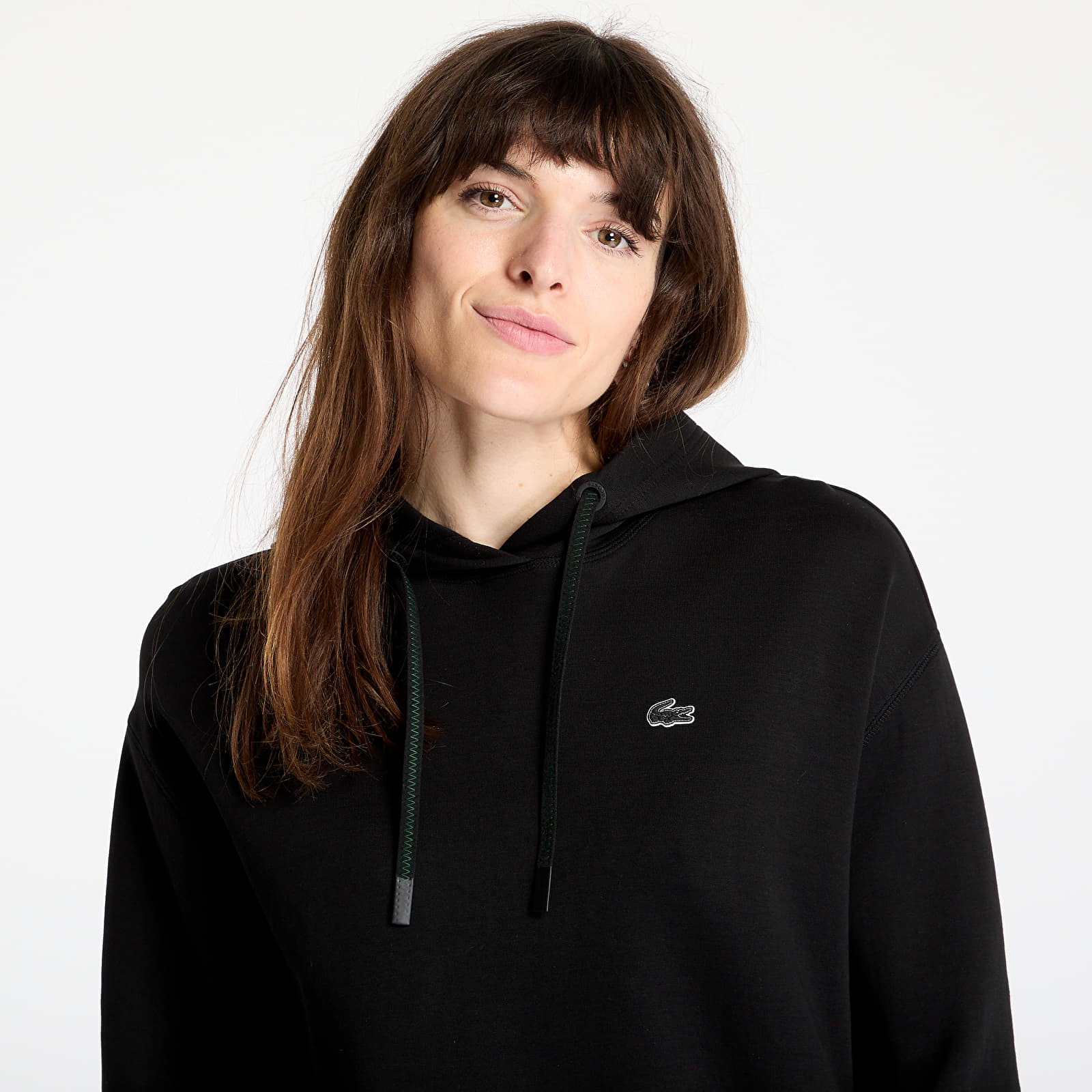 Kapuutsikud ja kampsunid LACOSTE Double Face Sweatshirt Black
