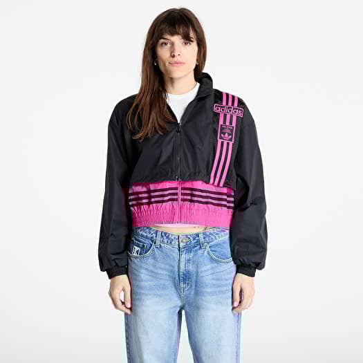 Jakke adidas Adibreak Woven 2In1 Track Top Black/ Semi Lucid Fuchsia