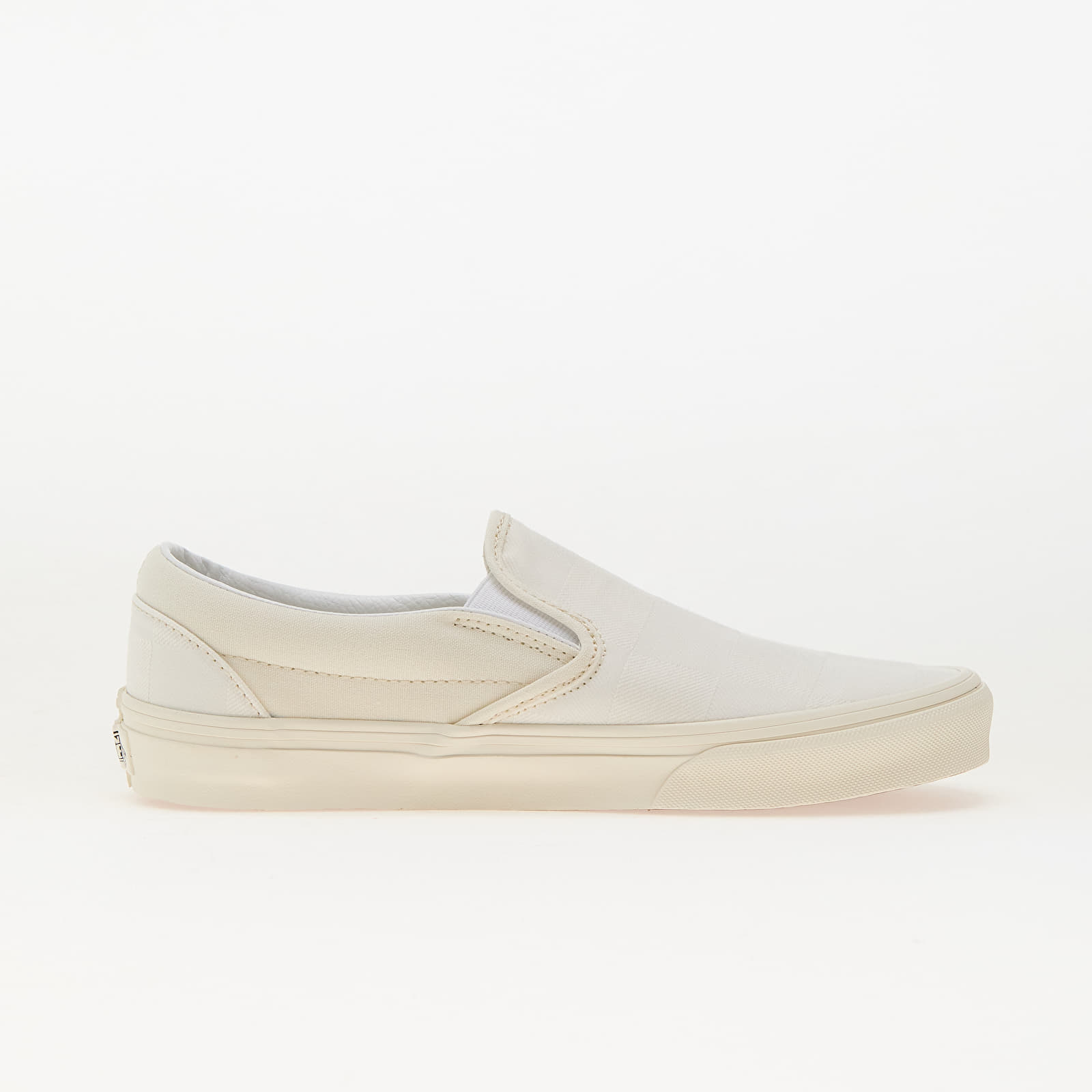 Herenschoenen Vans Classic Slip-On Mono Checkerboard White