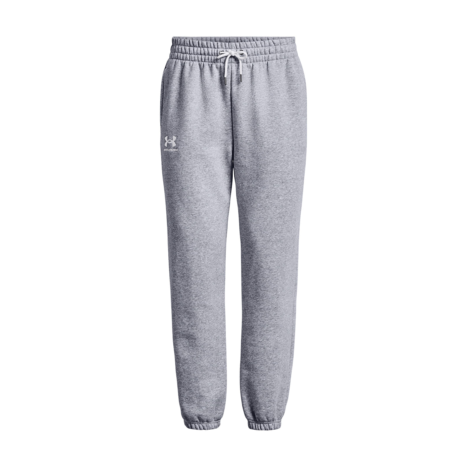 Women's Trousers Under Armour Icon Fleece Jogger Mod Gray Light Heather/ White