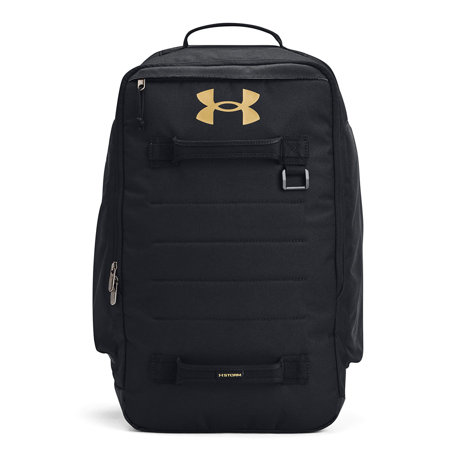 Meeste seljakotid Under Armour Contain Backpack Black/ Black/ Metallic Gold