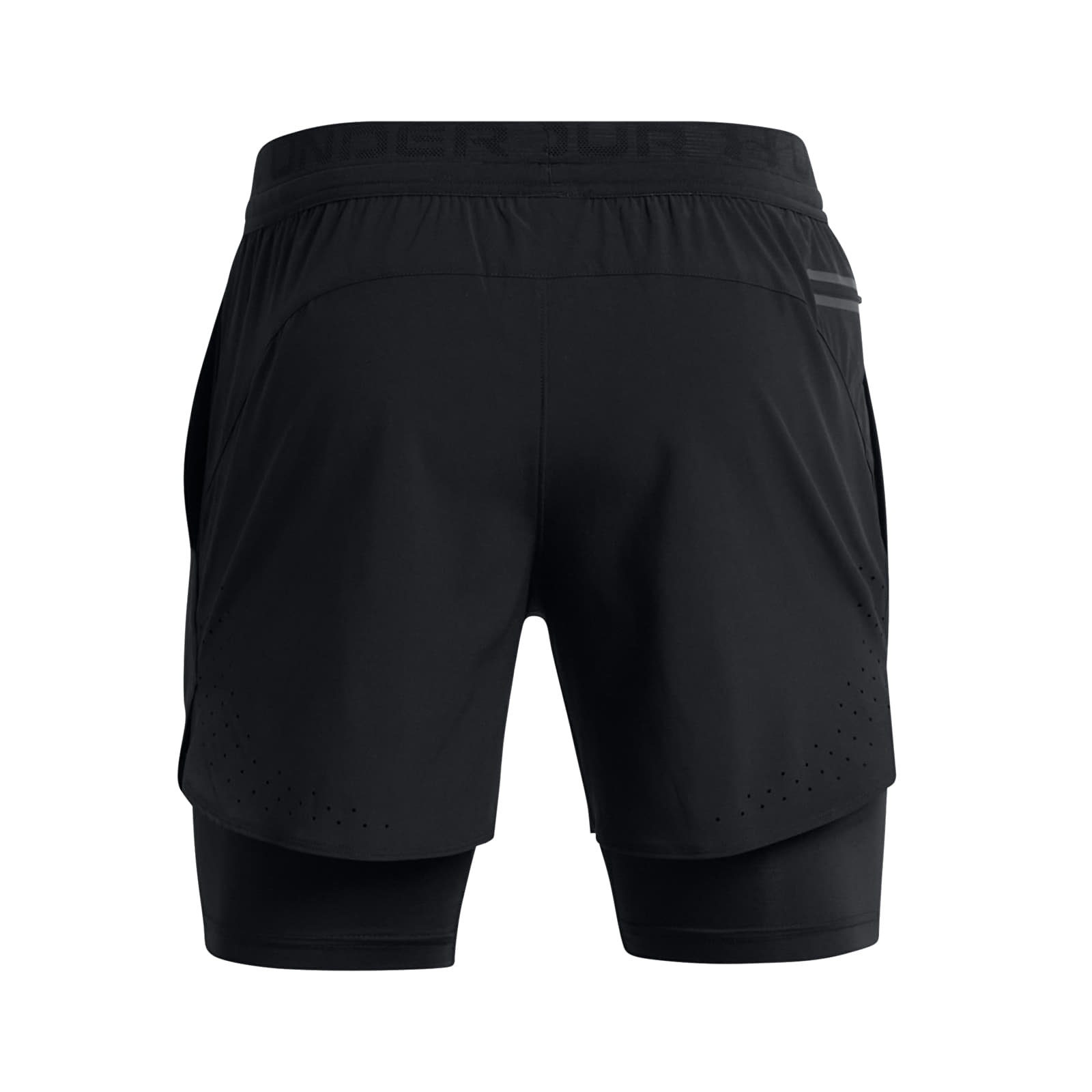 Shorts für Männer Under Armour Vanish Elite 2in1 Short Black/ Black