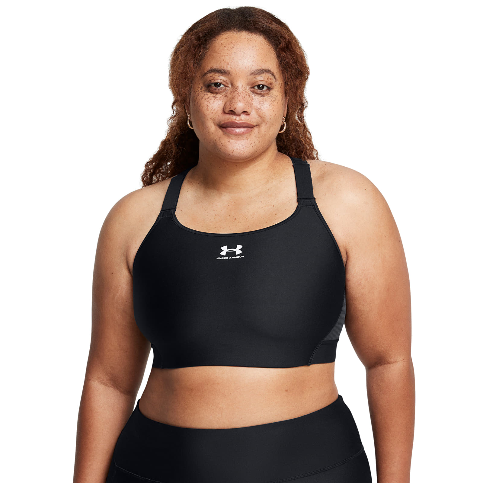Rinnahoidjad Under Armour HeatGear High Black/ White