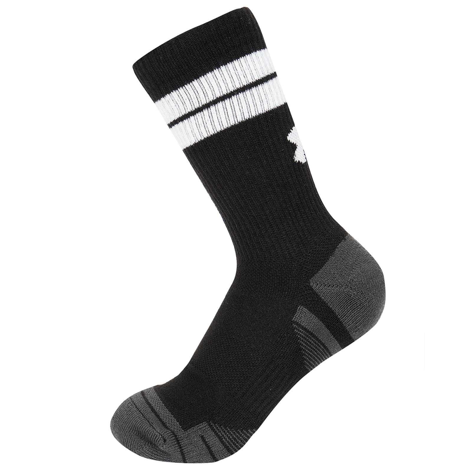Calcetines para hombre Under Armour Perf Tech Nov 3-Pack Crew Black/ Black/ White