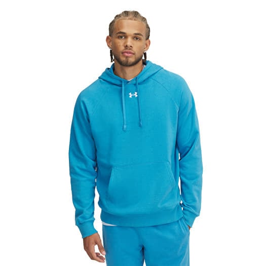 Sweat-shirt Under Armour Rival Fleece Hoodie Ether Blue/ White
