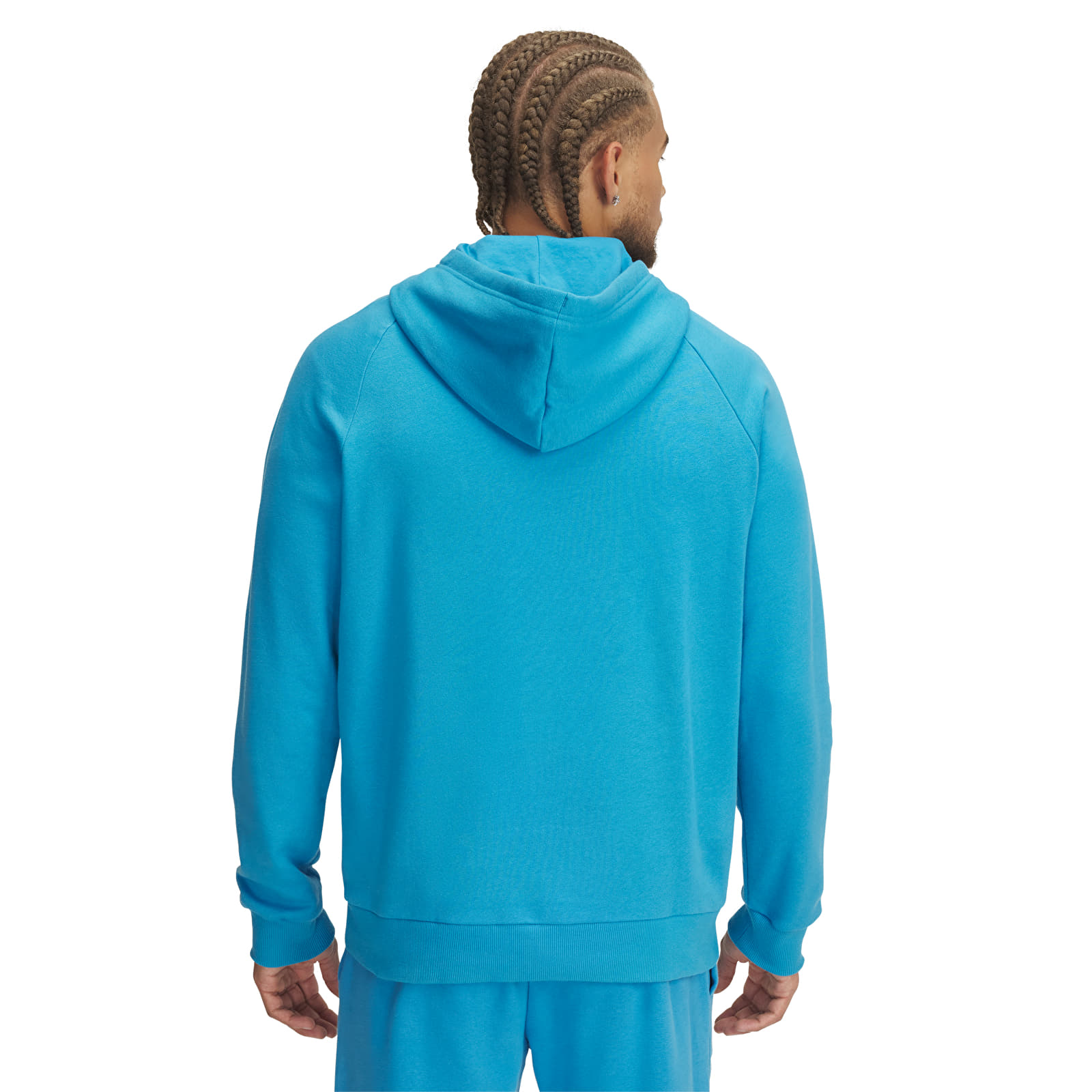 Men's sweatshirts Under Armour Rival Fleece Hoodie Ether Blue/ White