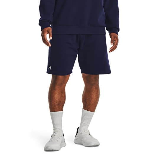 Βερμούδες Under Armour Rival Fleece Shorts Midnight Navy/ White