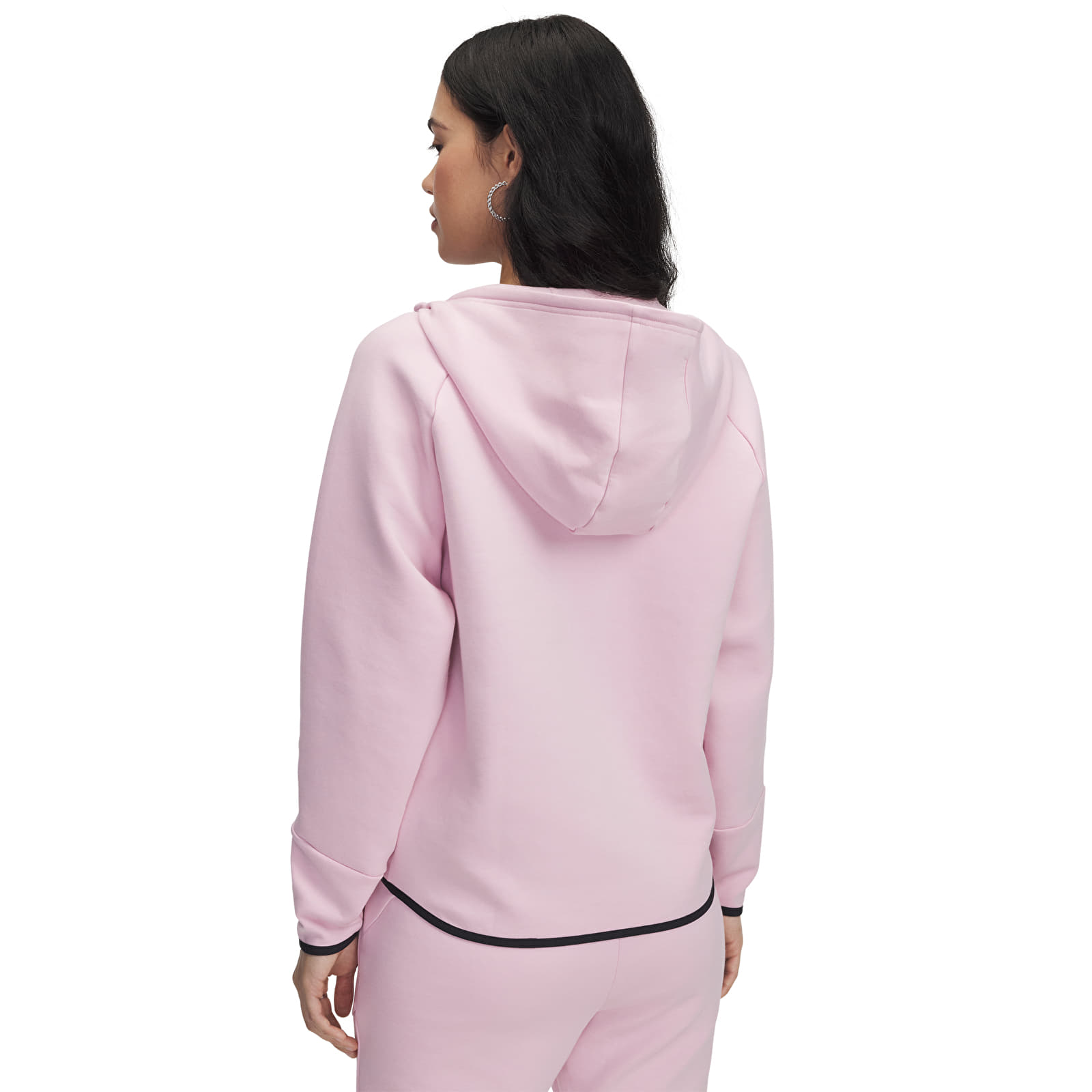 Sweatshirts für Frauen Under Armour Unstoppable Fleece FZ Prime Pink/ Black