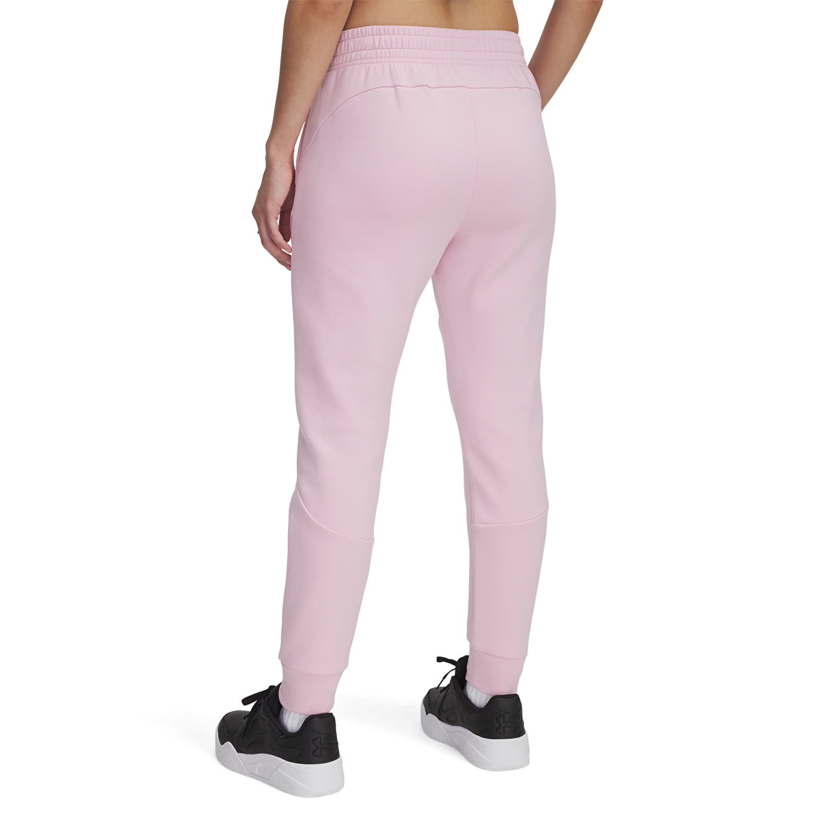 Women's Trousers Under Armour Unstoppable Fleece Jogger Prime Pink/ Black