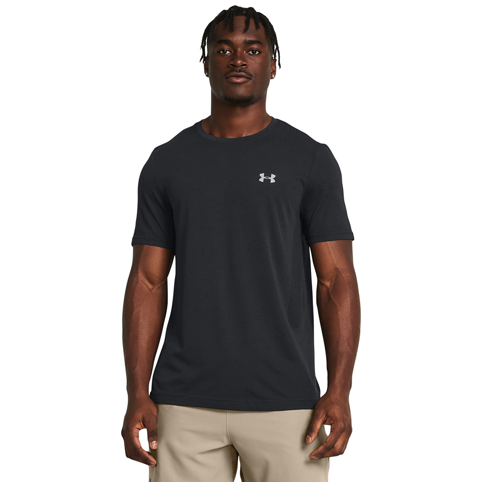 T-shirt Under Armour Vanish Seamless SS Tee Black/ Mod Gray M