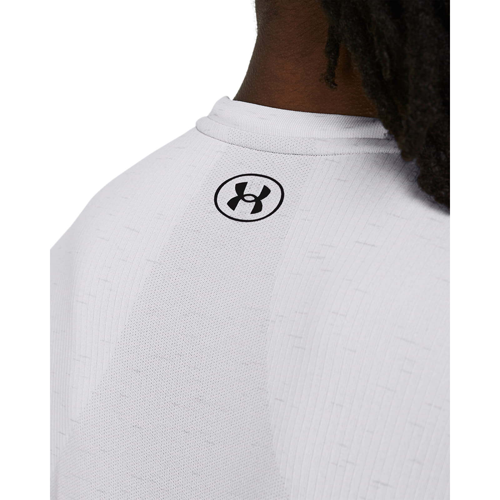 Meeste T-särgid Under Armour Vanish Seamless SS Tee White/ Black