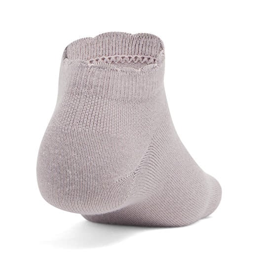 Under Armour Essential Low Cut 3-Pack Gray Dawn/ White/ Gray Dawn