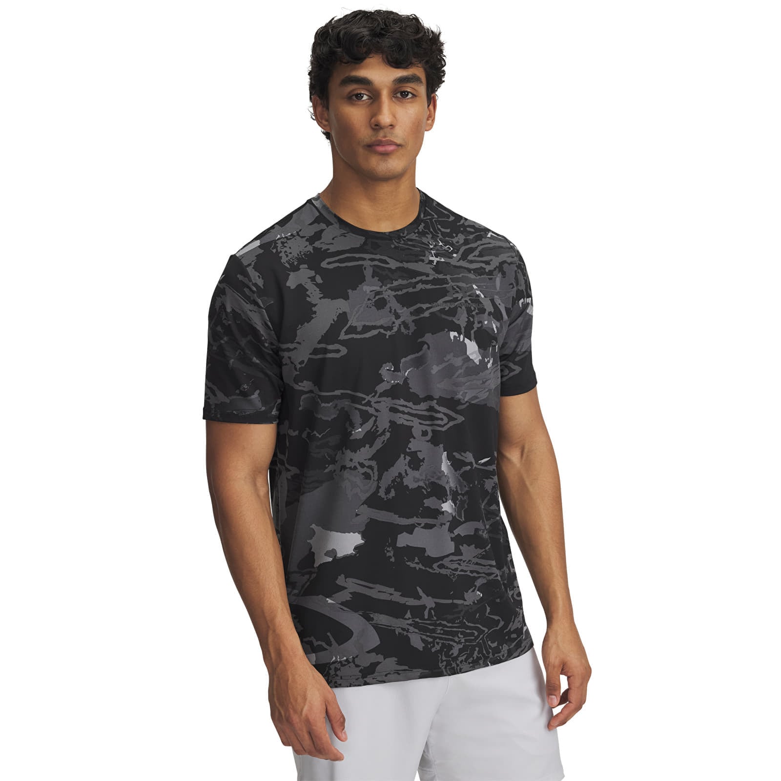 Тениска Under Armour Vanish Energy Printed SS Tee Black/ Anthracite/ Black L