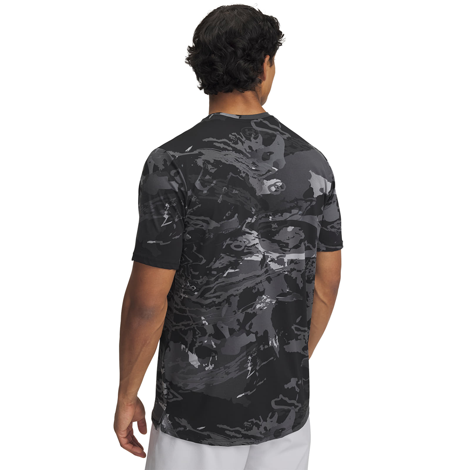 Meeste T-särgid Under Armour Vanish Energy Printed SS Tee Black/ Anthracite/ Black