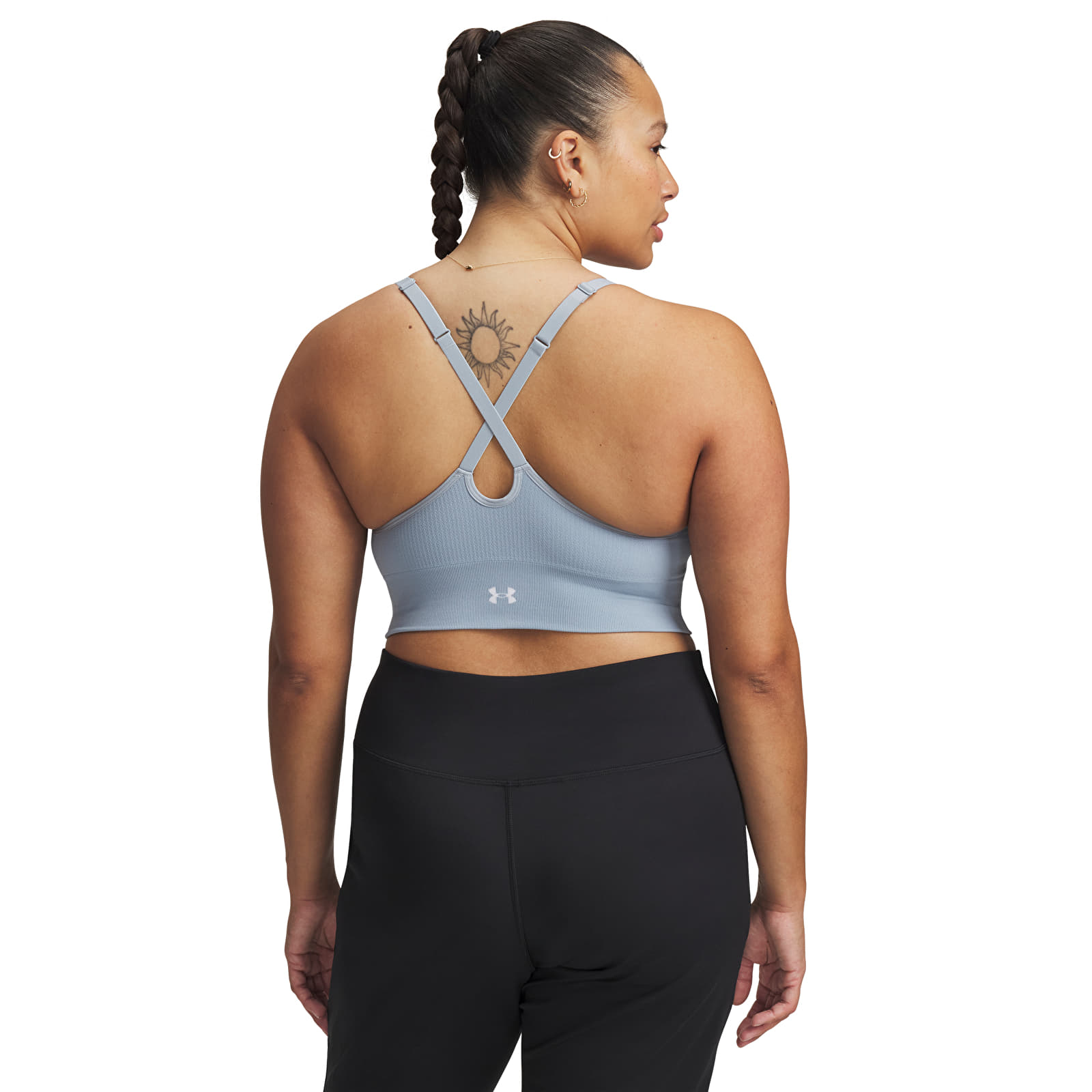 Bras Under Armour Vanish Seamless Low Bra Harbor Blue/ White