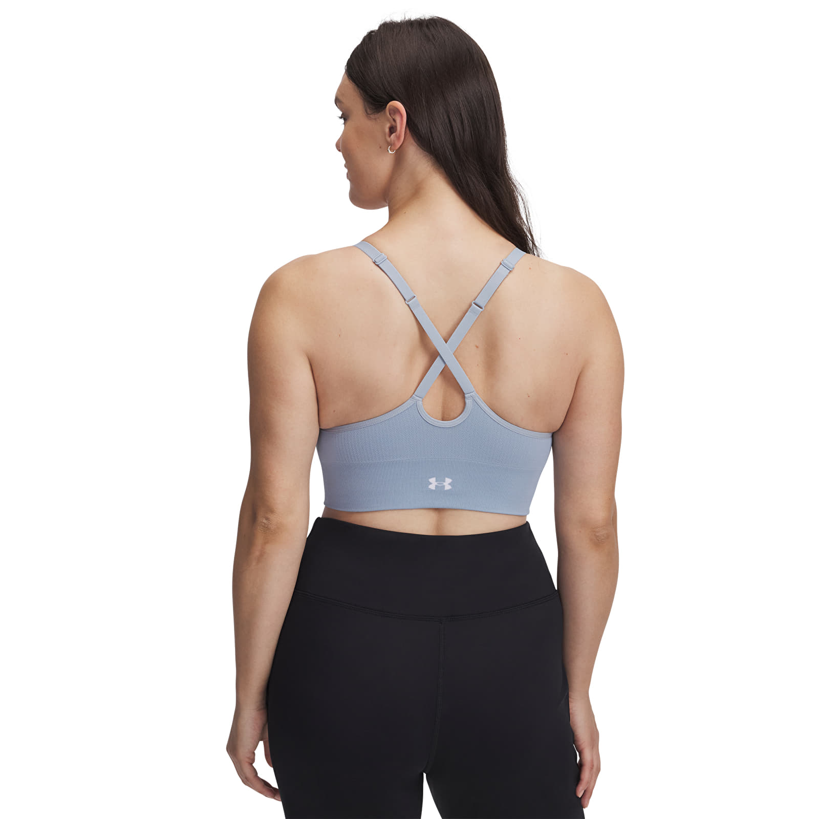 Bras Under Armour Vanish Seamless Low Bra Harbor Blue/ White