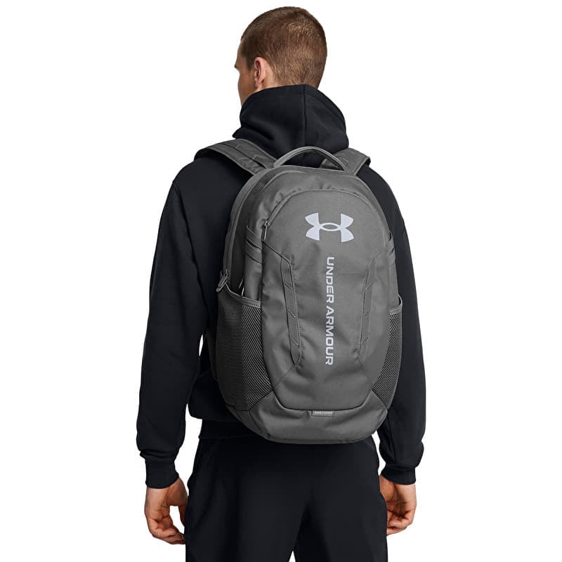 Backpack Under Armour Hustle 6.0 Backpack Castlerock/ Steel
