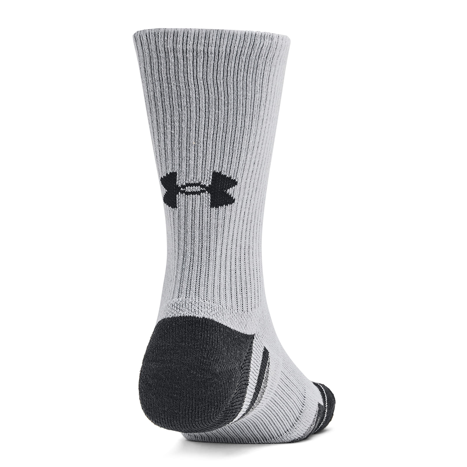 Calcetines para hombre Under Armour Unisex Under Armour Perf Tech 6-Pack Crew Mod Gray/ Mod Gray/ Jet Gray