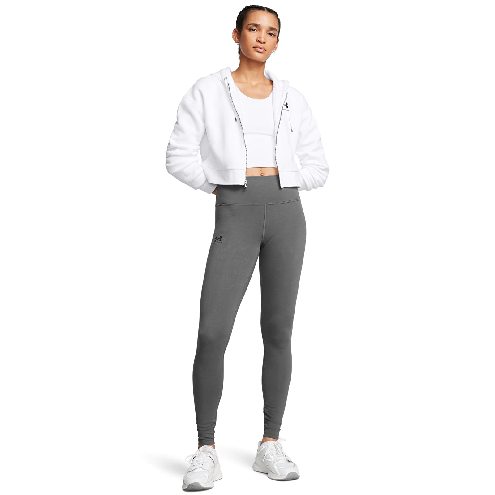 Leggings pour femmes Under Armour Rival Legging Castlerock/ Black