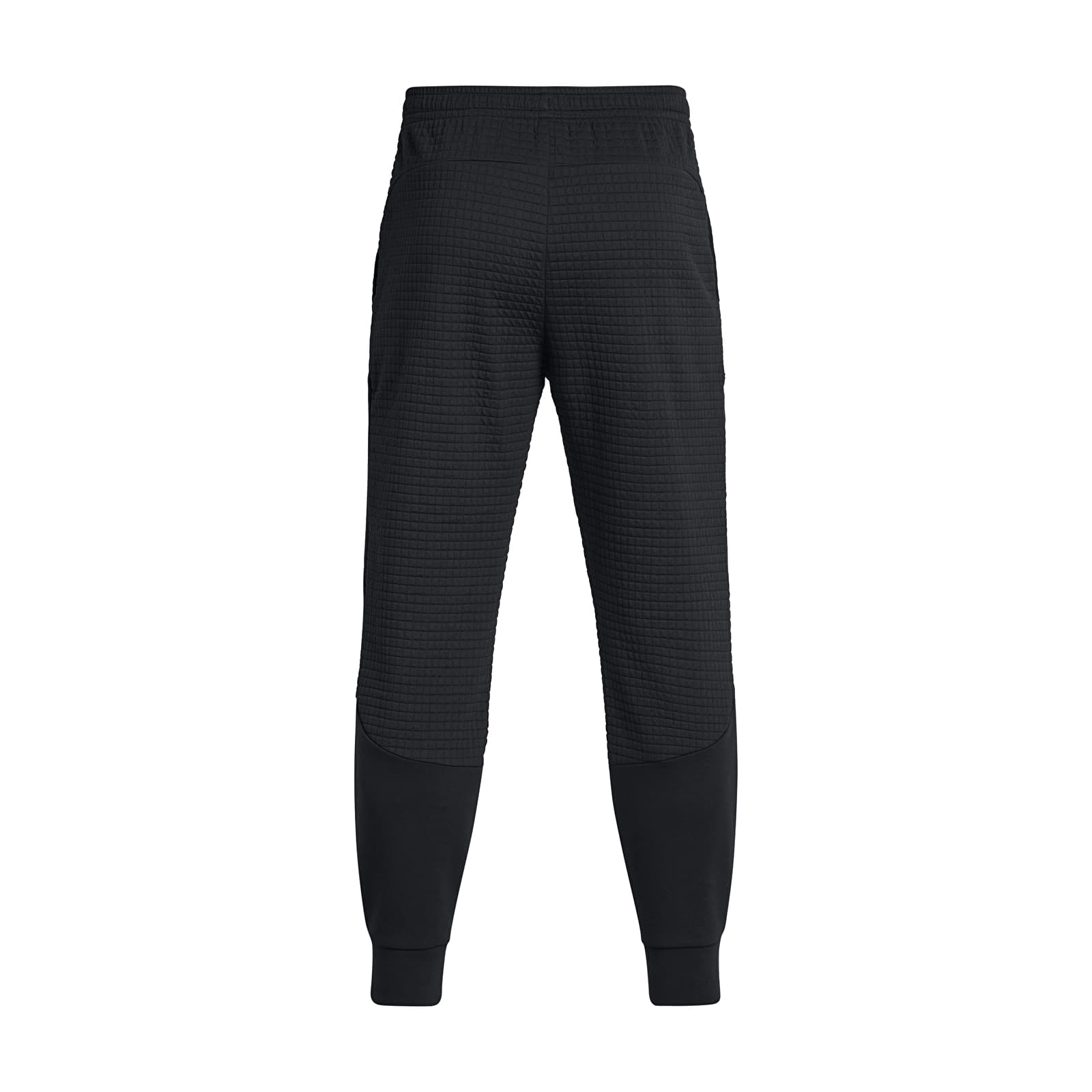 Sudaderas de hombre Under Armour Unstoppable Fleece Grid Jrg Black/ Black