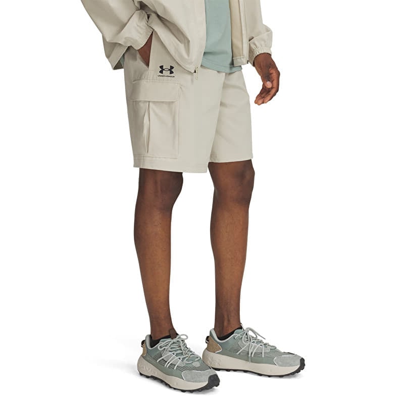 Pantaloni scurți Under Armour Vibe Woven Cargo Short Khaki Base/ Black