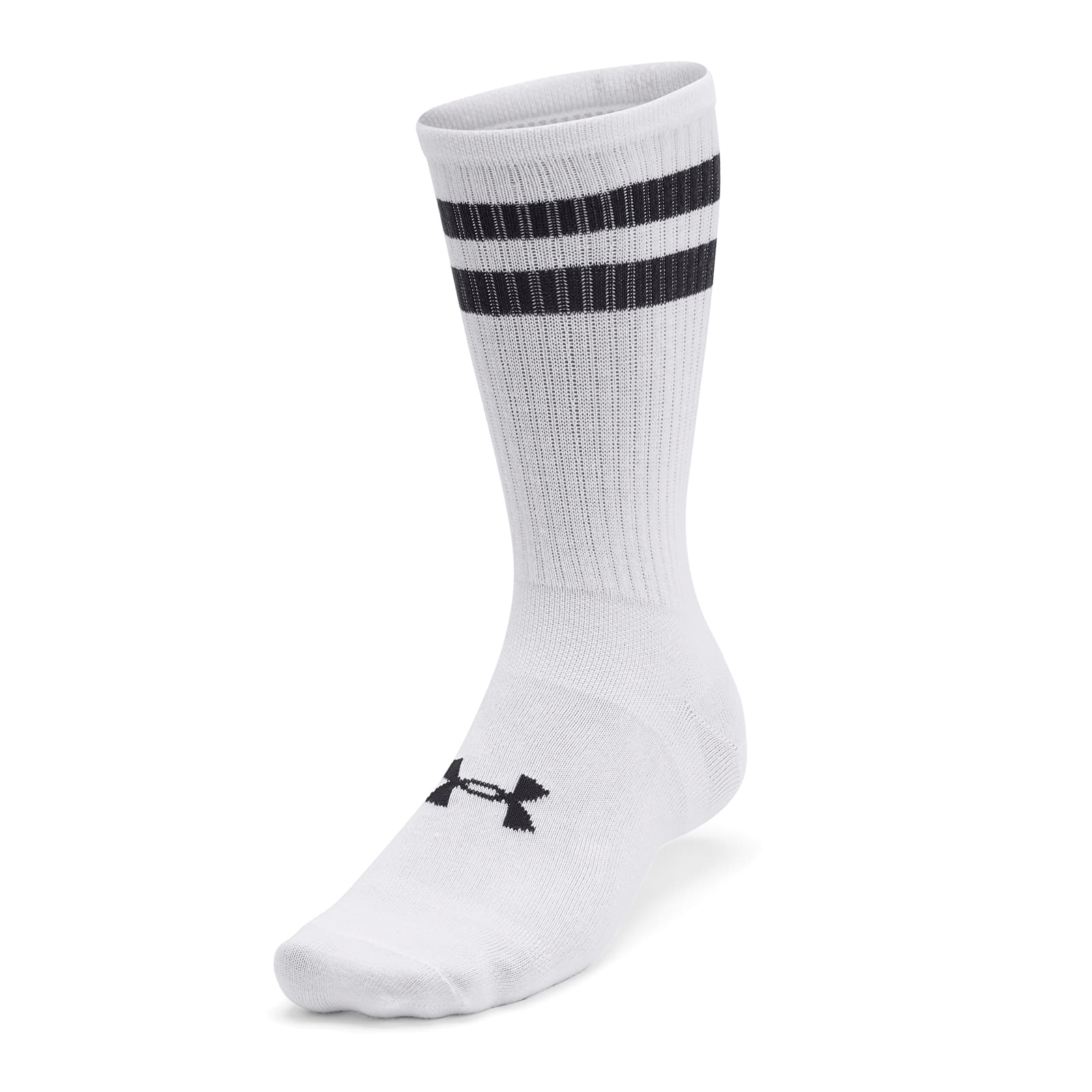 Calcetines para hombre Under Armour Essential 6-Pack Crew White/ White/ Black