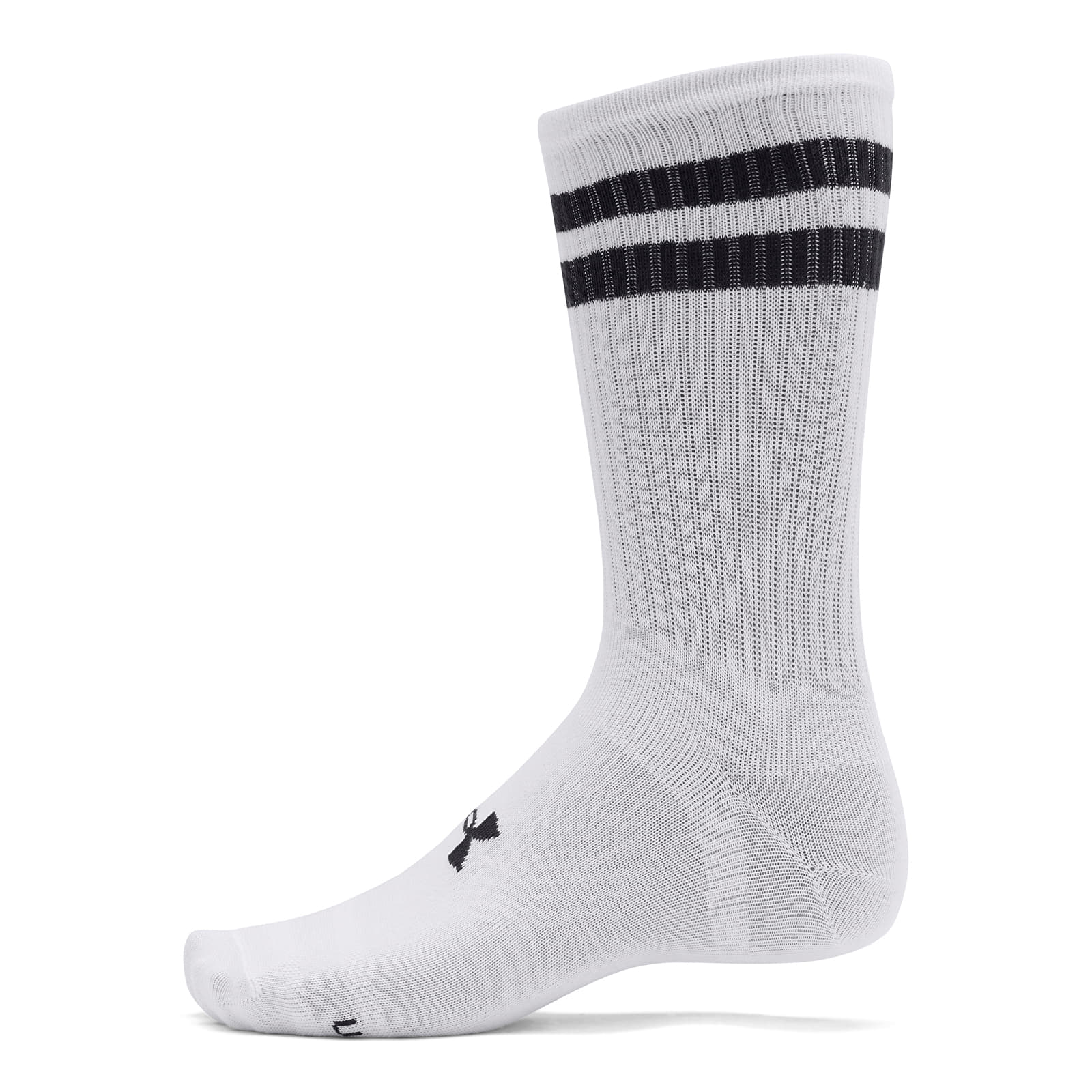 Calcetines para hombre Under Armour Essential 6-Pack Crew White/ White/ Black