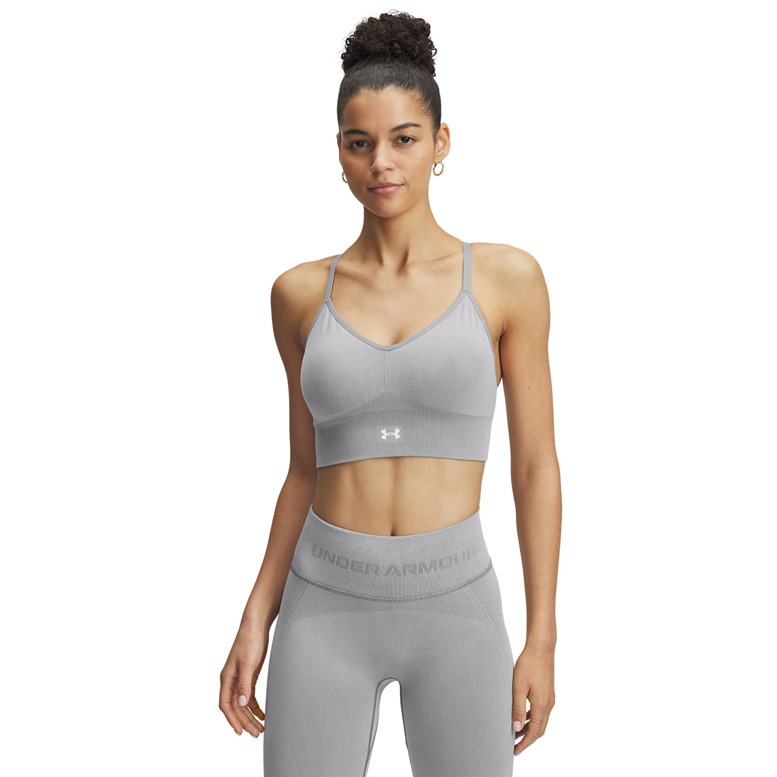 Bras Under Armour Vanish Seamless Washed Low Black/ White