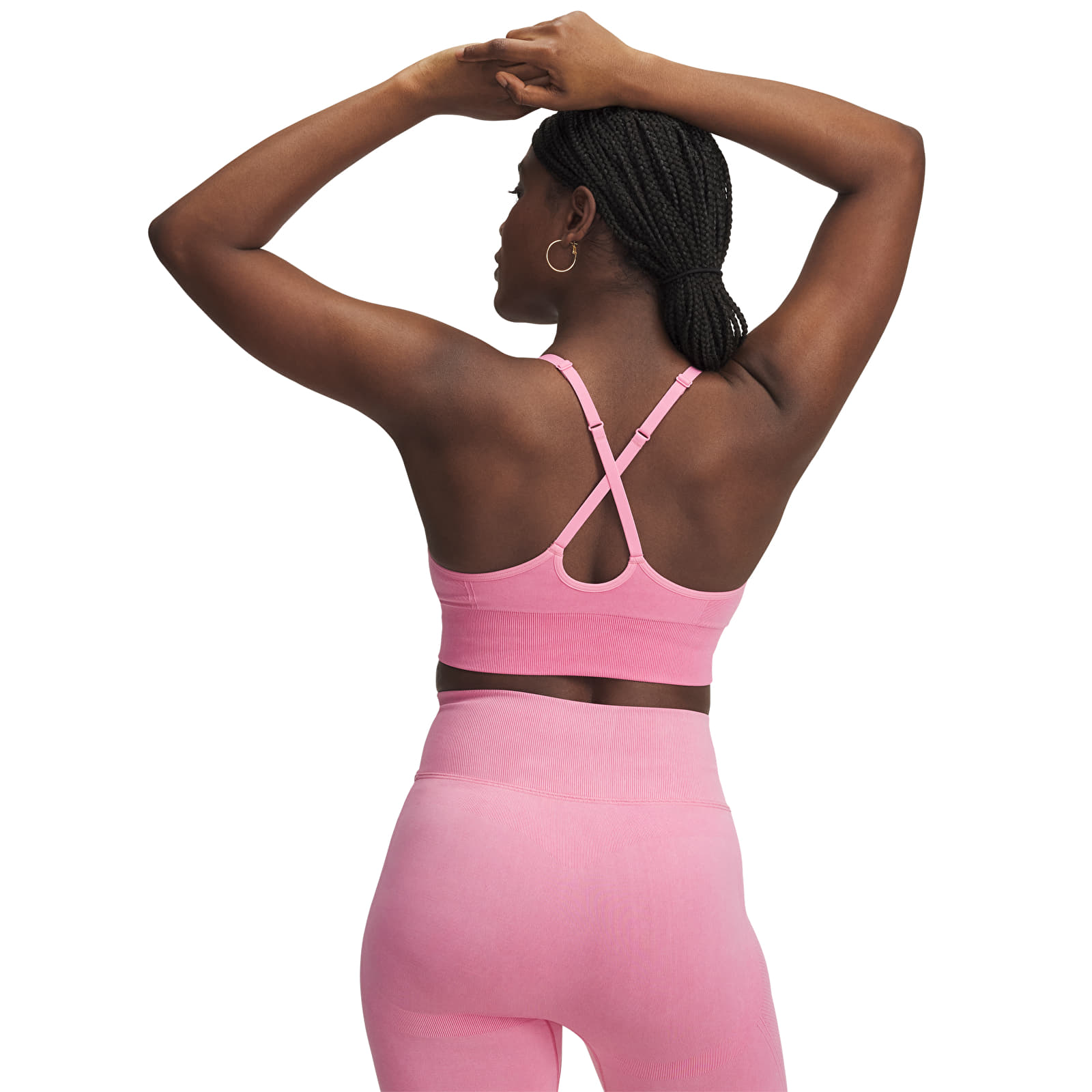 Rinnahoidjad Under Armour Vanish Seamless Washed Low Shaded Fuchsia/ White